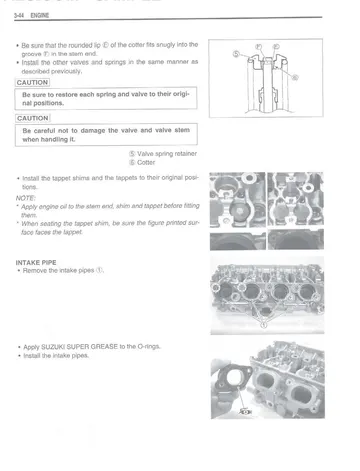 Suzuki GSX-R600 Repair Manual (2004) Workshop Sample