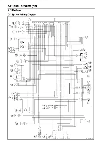 Kawasaki Ninja 1000 / Z1000SX Mk1 Service Manual (2011-2013) Workshop Sample