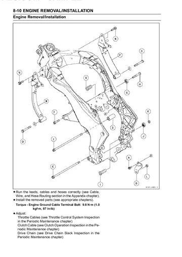 Kawasaki Ninja 1000 / Z1000SX Mk1 Service Manual (2011-2013) PDF Preview
