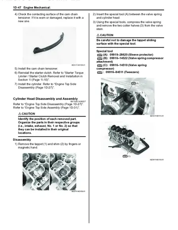 Suzuki Hayabusa GSX-1300R Service Manual (2008-2009) Workshop Sample