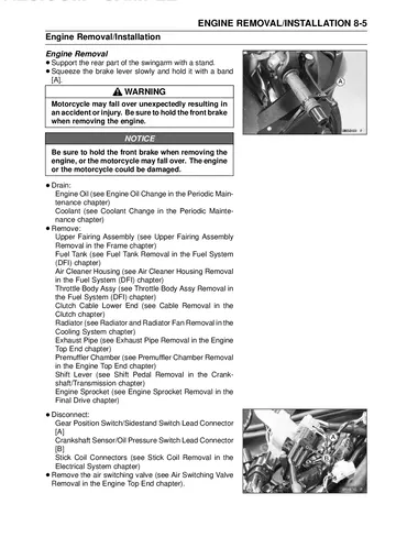 Kawasaki Ninja ZX-10R / ZX-10R ABS Mk4 Service Manual (2011-2013) Workshop Sample