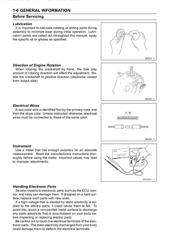 Kawasaki Ninja H2 SX SE+ Service Manual (2019) Sample Page