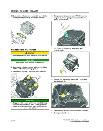 Indian Scout Family Service Manual (2025) Workshop Sample