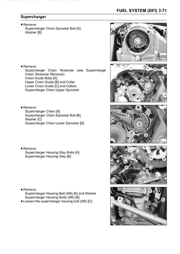 Kawasaki Ninja H2R Service Manual (2015) Workshop Sample