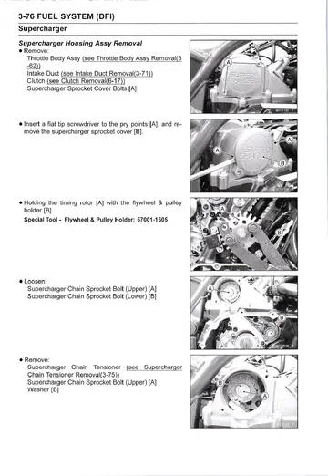 Kawasaki Z H2 / Z H2 SE Service Manual (2020-2022) Technical Preview
