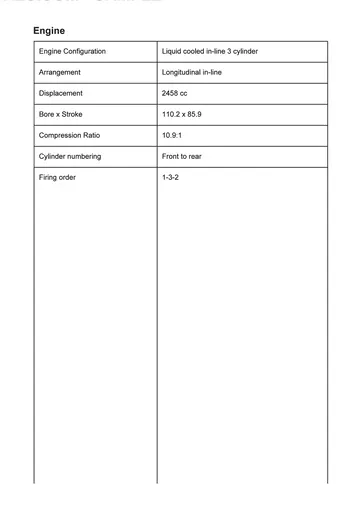 Triumph Rocket 3 R Service Manual (2020) Sample Preview