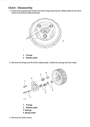 Triumph Rocket 3 R Service Manual (2020) Workshop Sample