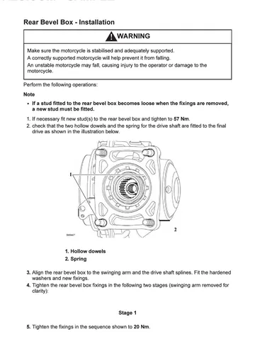 Triumph Rocket 3 R Service Manual (2020) PDF Preview
