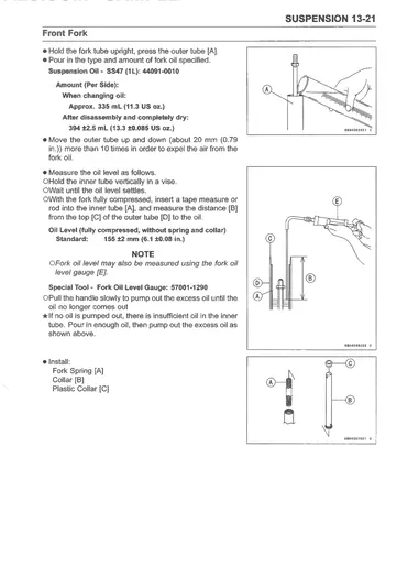 Kawasaki Ninja ZX-10R / ZX-10R ABS / ZX-10RR Mk6 Service Manual (2021-2023) Workshop Sample