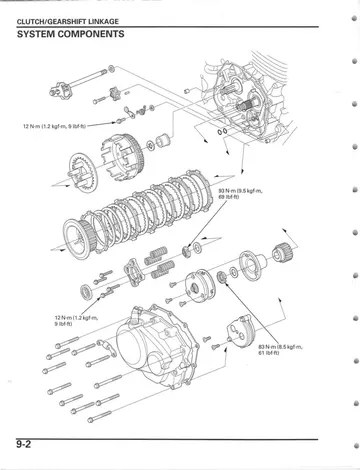 Honda CRF230F Service Manual (2003-2013) Sample Page